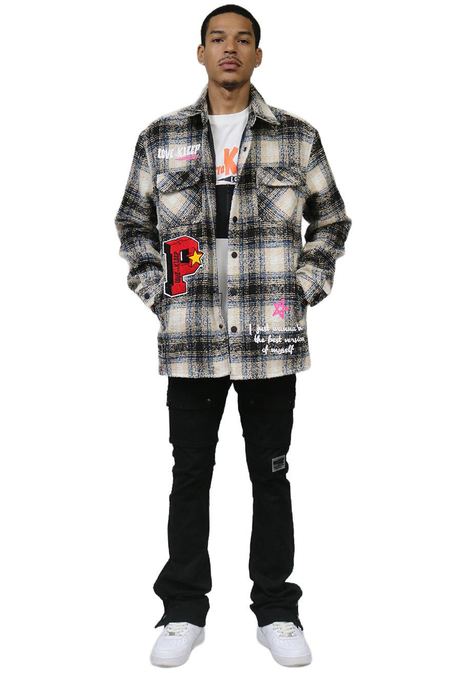 Louis Oversize Heavy Flannel Outer Shirket