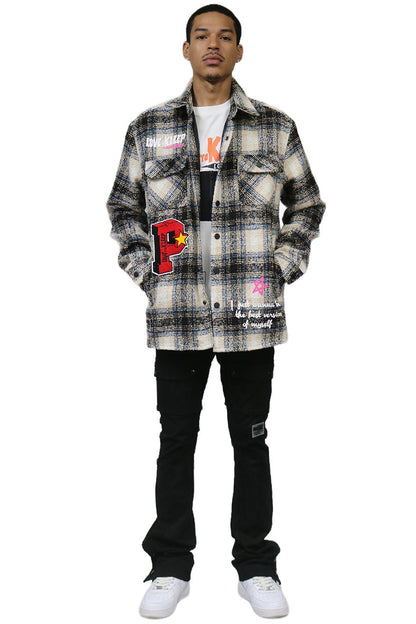 Louis Oversize Heavy Flannel Outer Shirket