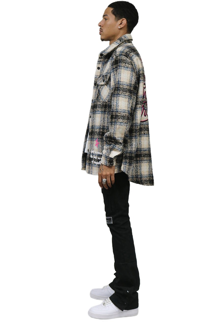 Louis Oversize Heavy Flannel Outer Shirket