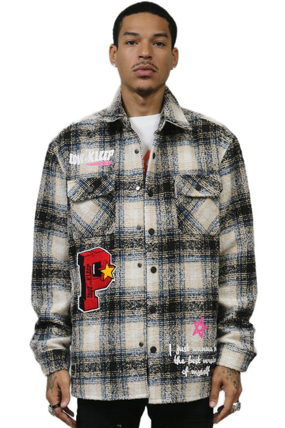 Louis Oversize Heavy Flannel Outer Shirket