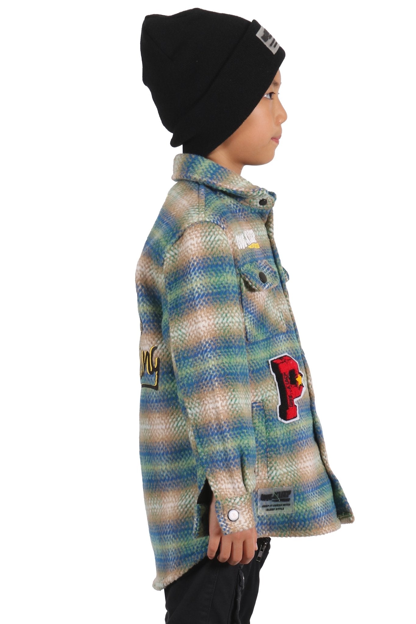 Lawn Oversize Flannel Outer Shirket