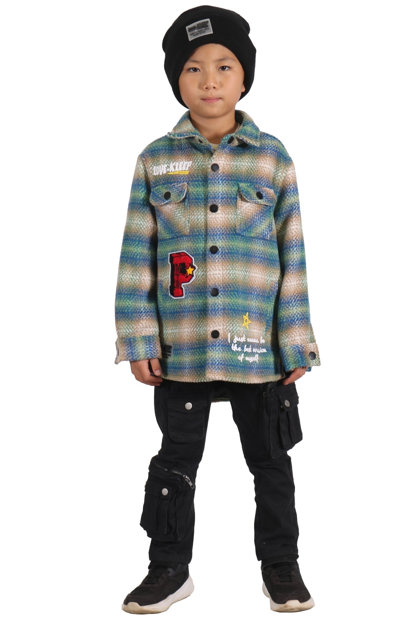 Lawn Oversize Flannel Outer Shirket