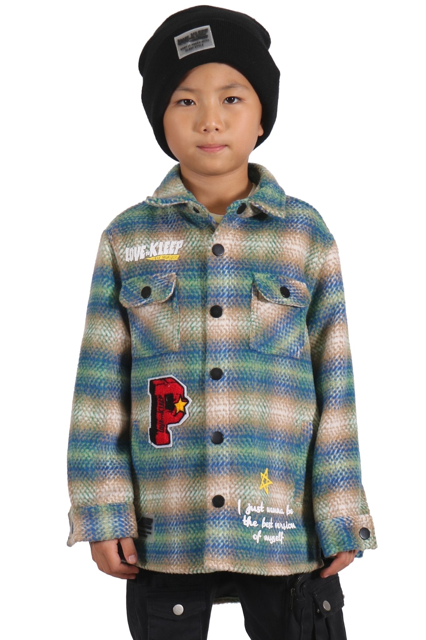 Lawn Oversize Flannel Outer Shirket