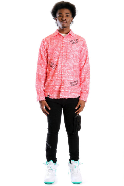 Tasse Rip & Repair Button Down