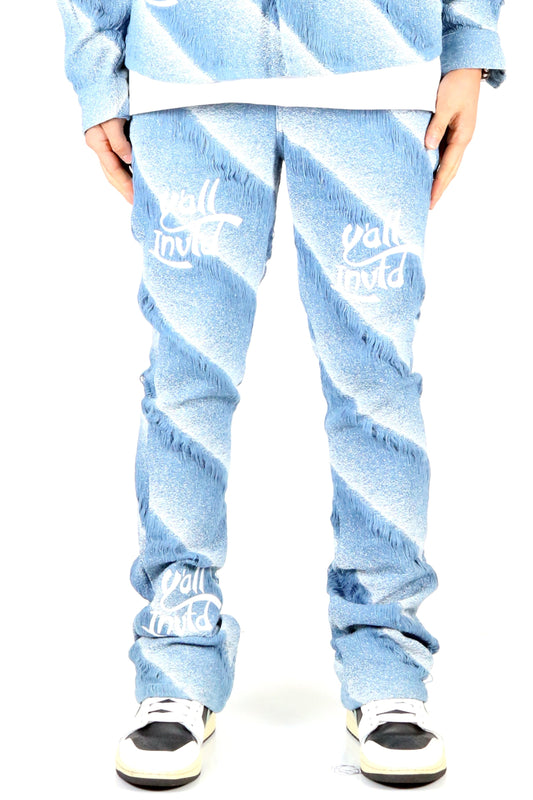 Dusty Jacquard Slim Denim