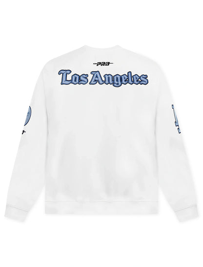 LA Dodgers Country Club Crewneck | White