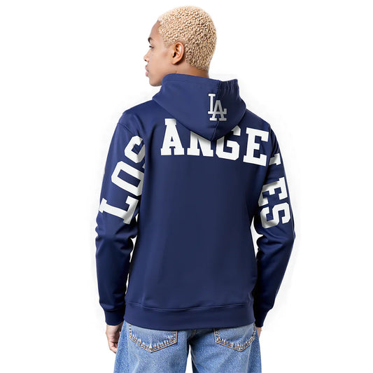 LA Dodgers Wingspan Drop Shoulder Hoodie | Midnight Navy