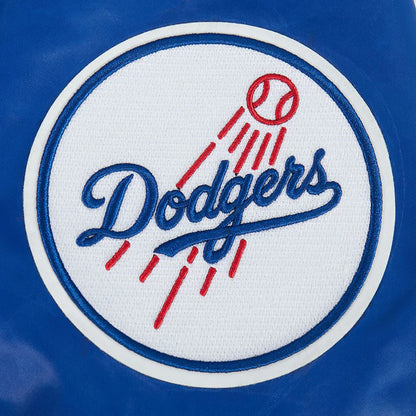 LA Dodgers World Series Satin Jacket | Royal