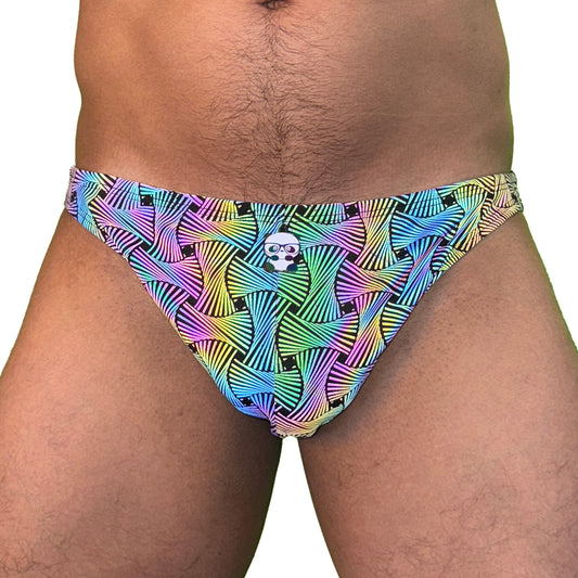 Reflective Loom Swim Brief