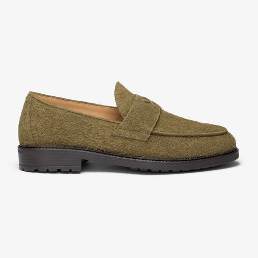 Men's Antelope Textured Suede Lug Centesimo