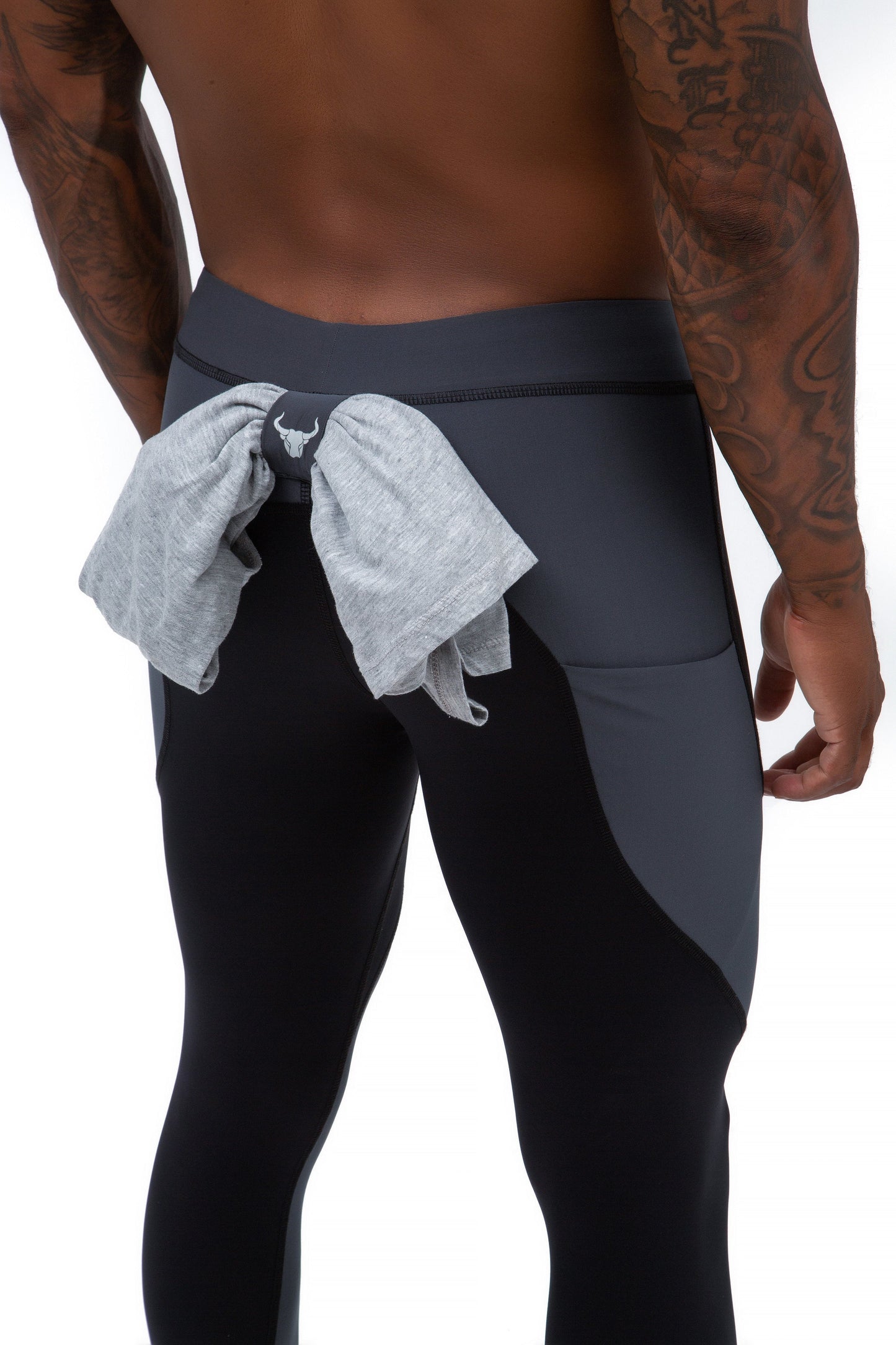 Black/Gray Meggings