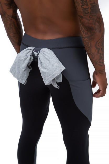 Black/Gray Meggings