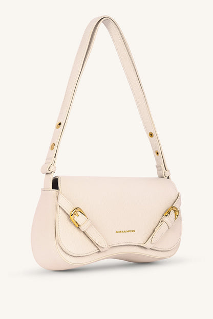 Mira & Moss Clara Shoulder Bag - Opal White