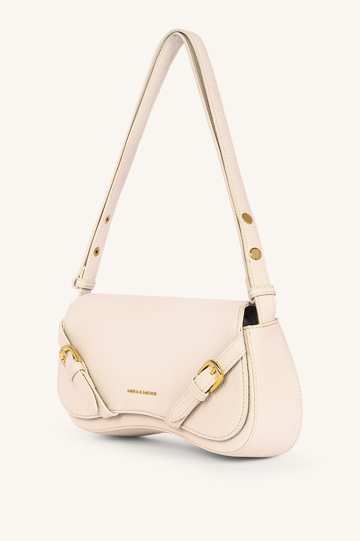 Mira & Moss Clara Shoulder Bag - Opal White