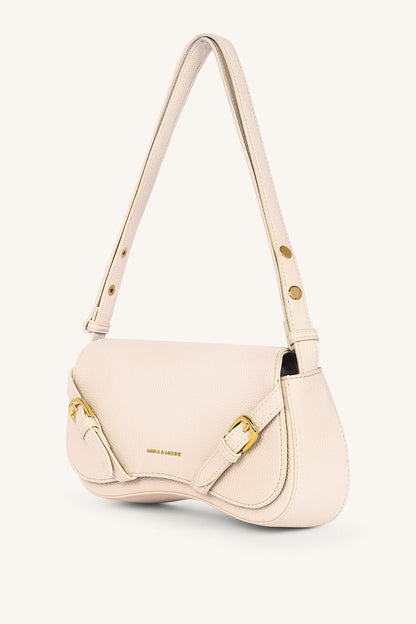 Mira & Moss Clara Shoulder Bag - Opal White