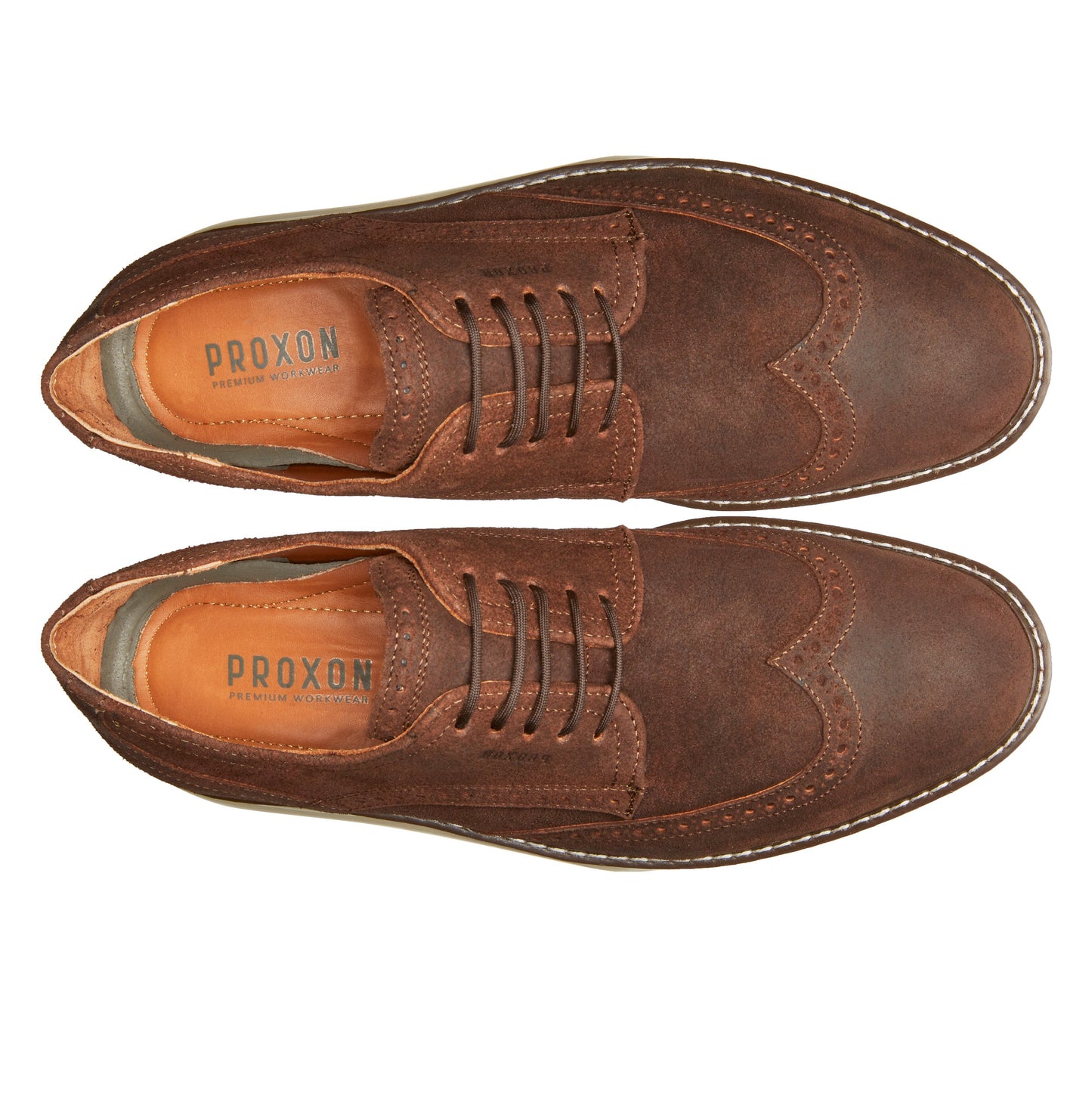 STEEL TOE OXFORD SHOES MASTER MOKA