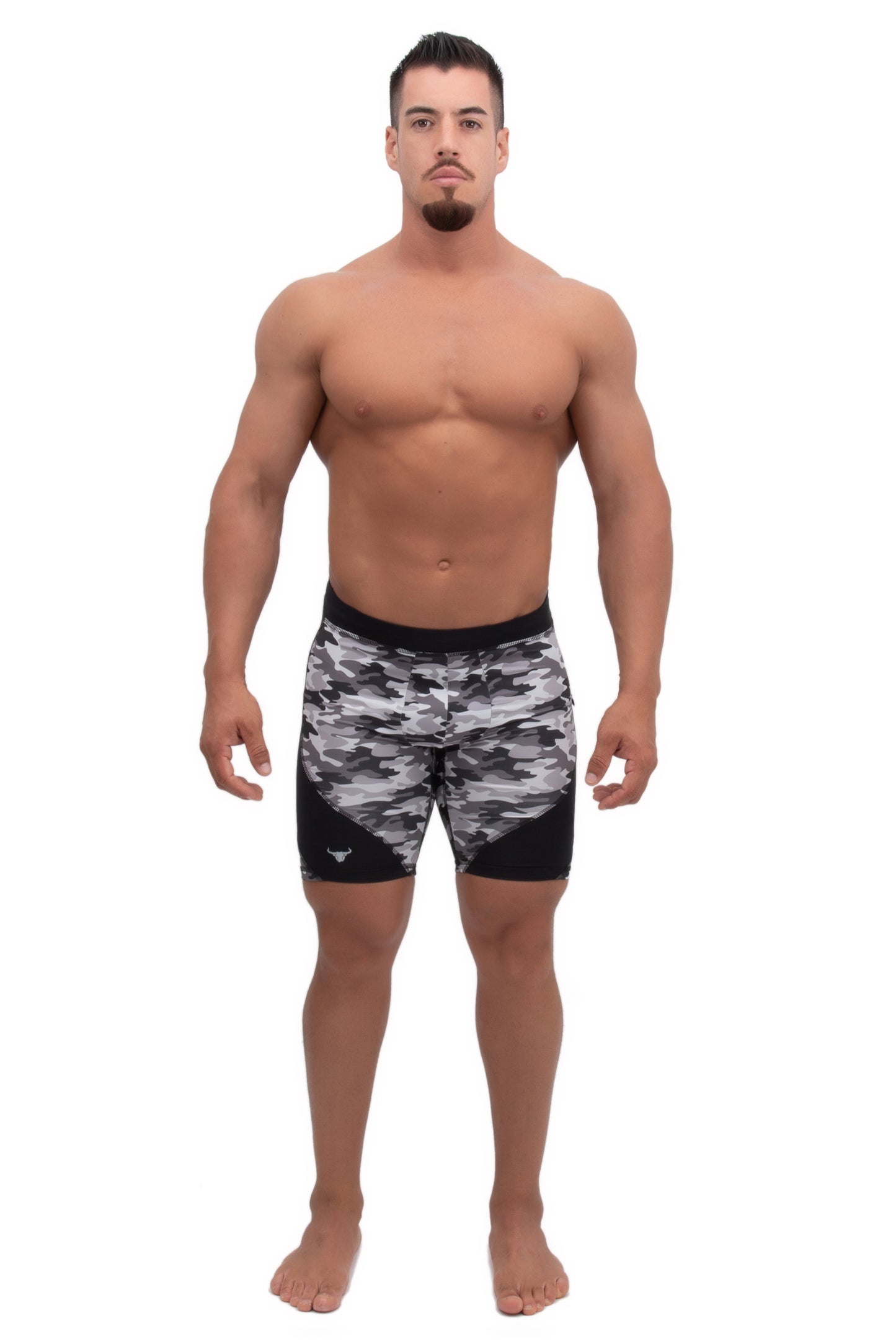 Gray Camo Shorts