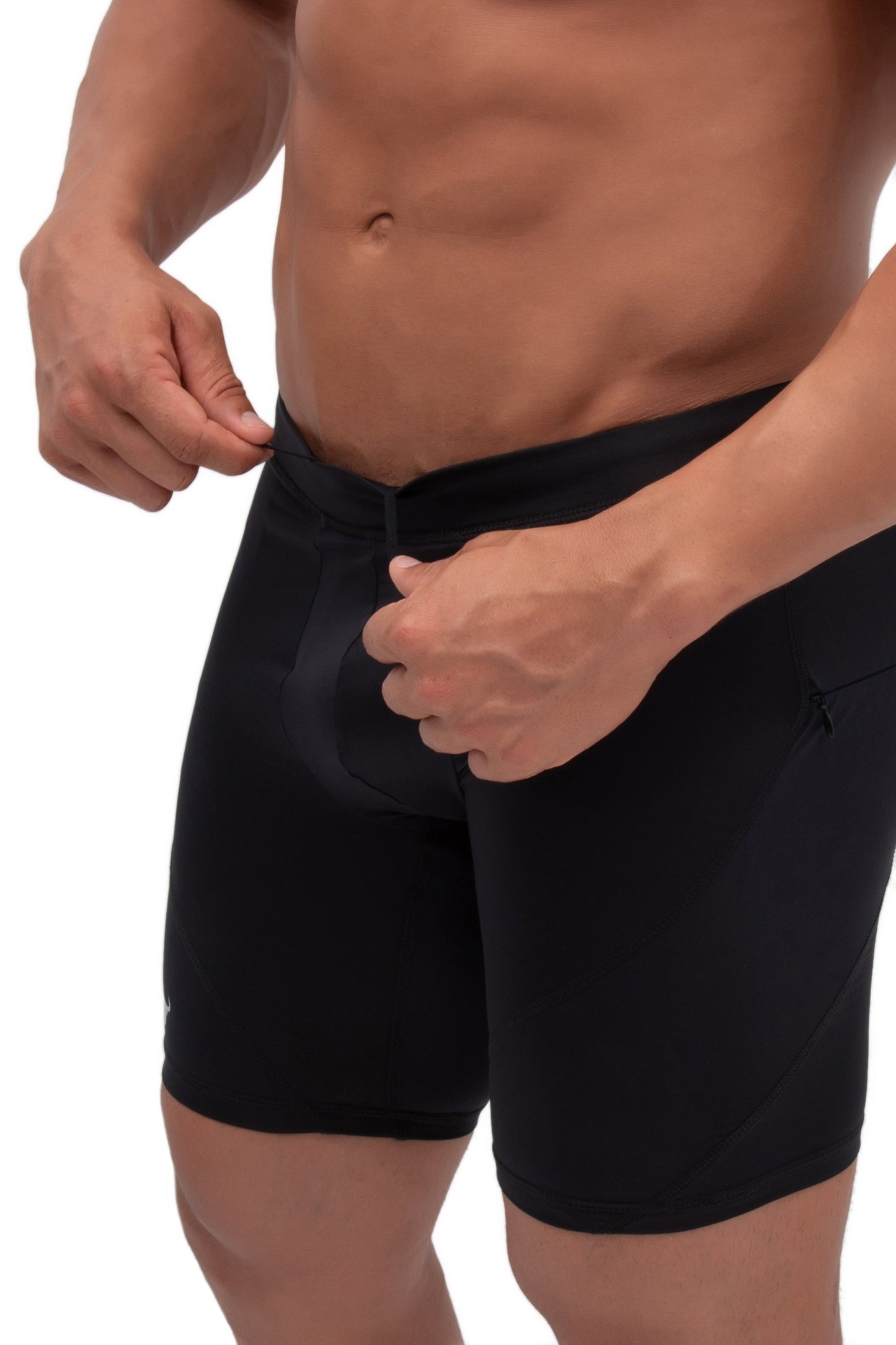 Black/Black Shorts