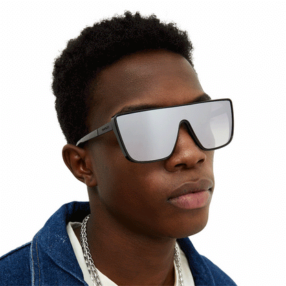Sustainable Rayz - Chrome Limited Edition  Squared Sunglasses