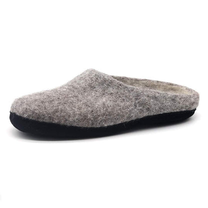 Astoria Noir Wool House Slippers