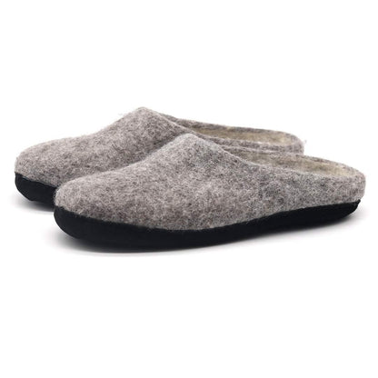 Astoria Noir Wool House Slippers