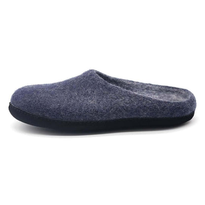 Astoria Noir Wool House Slippers