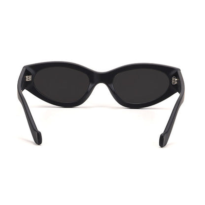 Kat x Money Moves - Black Cateye Sunglasses