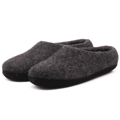 Newport Noir Wool House Shoe