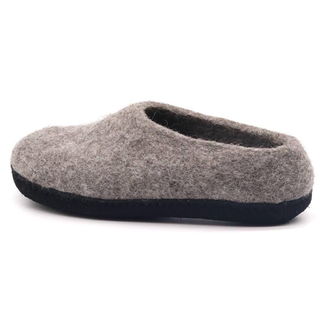 Newport Noir Wool House Shoe
