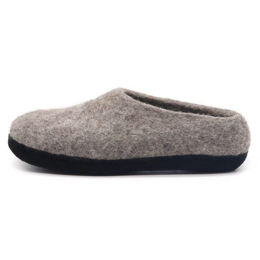 Newport Noir Wool House Shoe