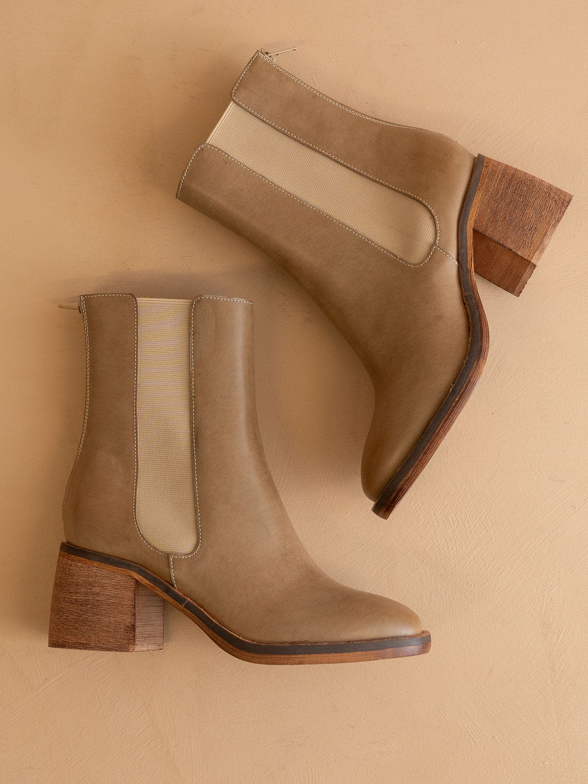 The Olivia | Dune Chelsea Heel Boots