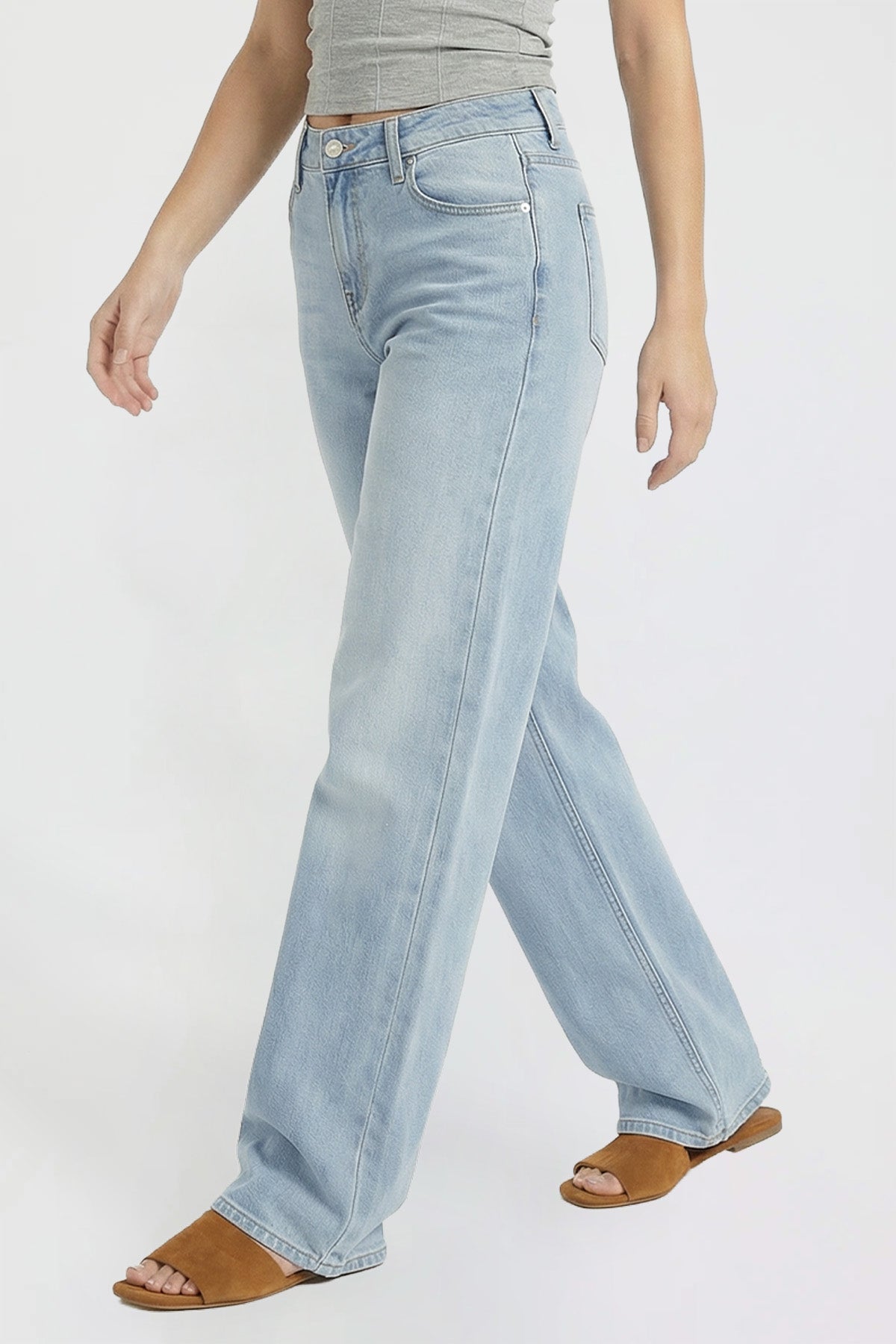 Luxe Britney Wide Leg Jeans