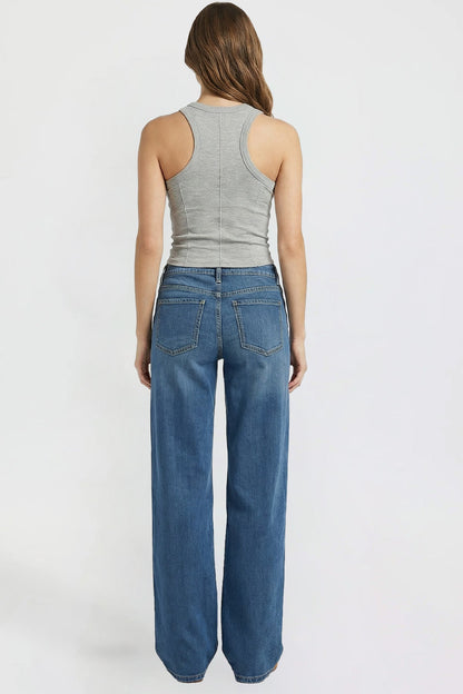 Luxe Britney Wide Leg Jeans