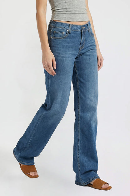 Luxe Britney Wide Leg Jeans