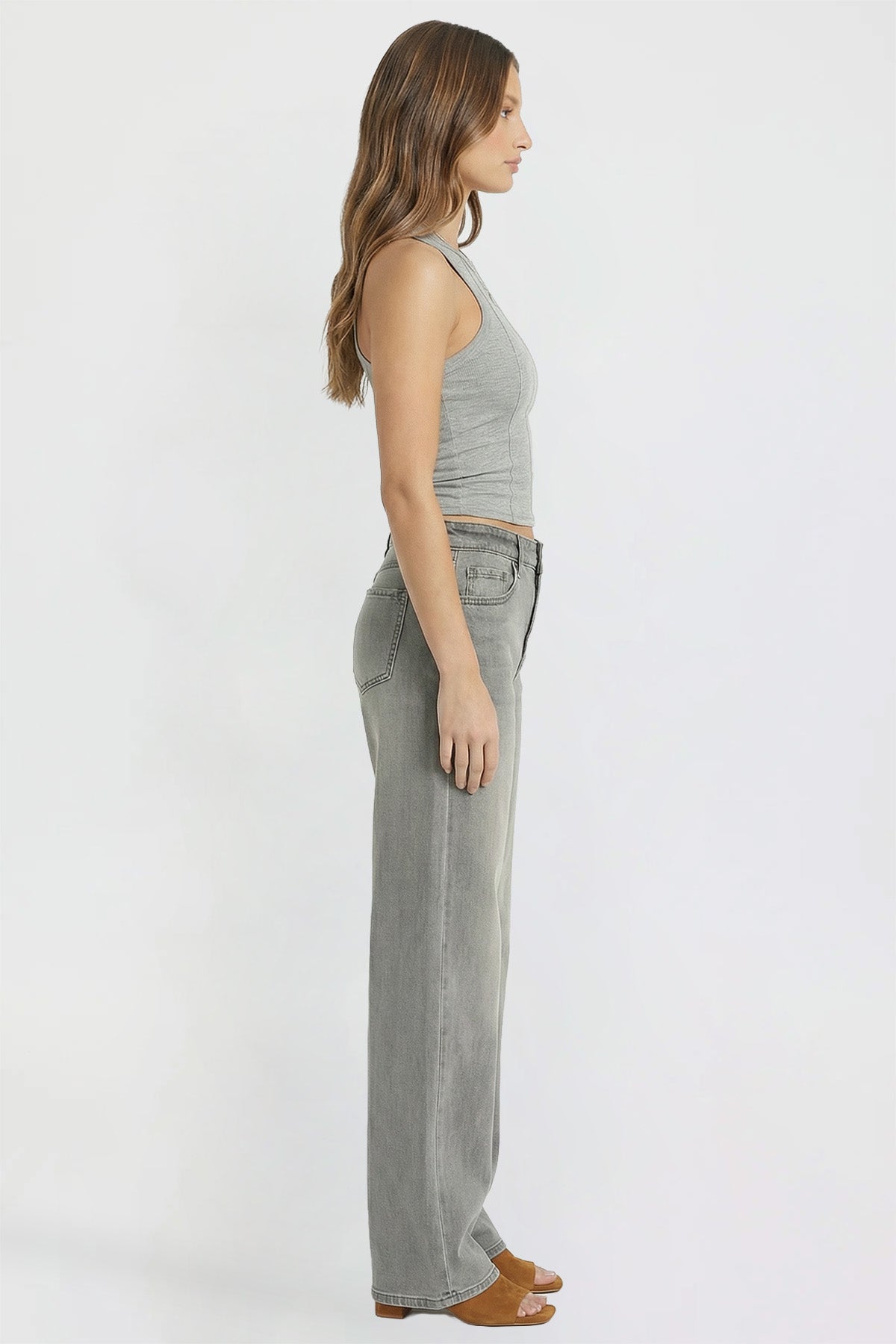 Luxe Britney Wide Leg Jeans