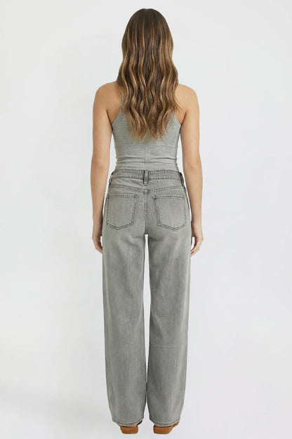 Luxe Britney Wide Leg Jeans