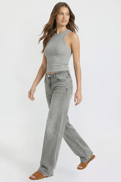 Luxe Britney Wide Leg Jeans
