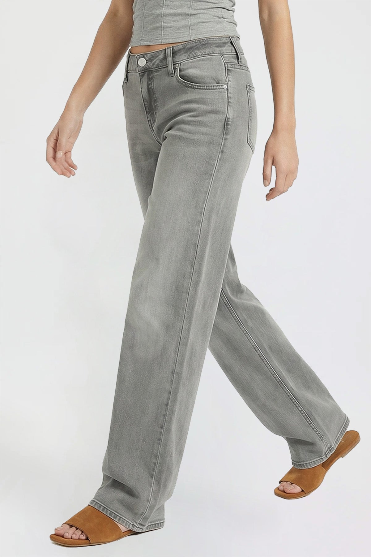 Luxe Britney Wide Leg Jeans
