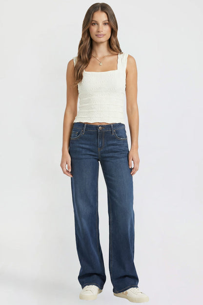 Luxe Britney Wide Leg Jeans