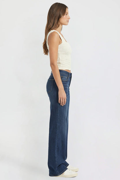 Luxe Britney Wide Leg Jeans