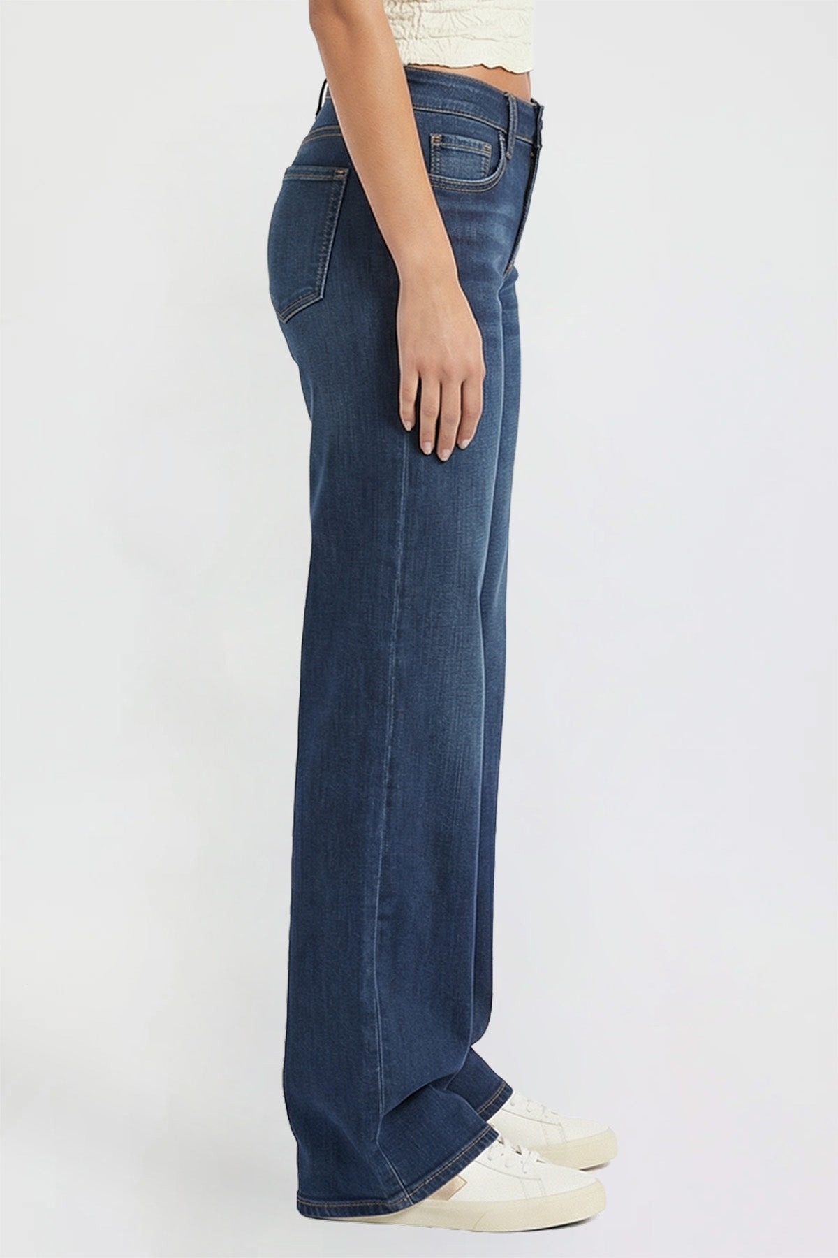 Luxe Britney Wide Leg Jeans
