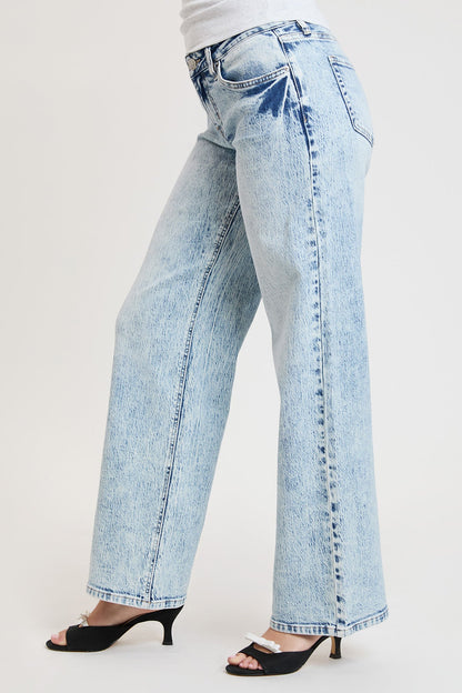 Luxe Britney Wide Leg Jeans