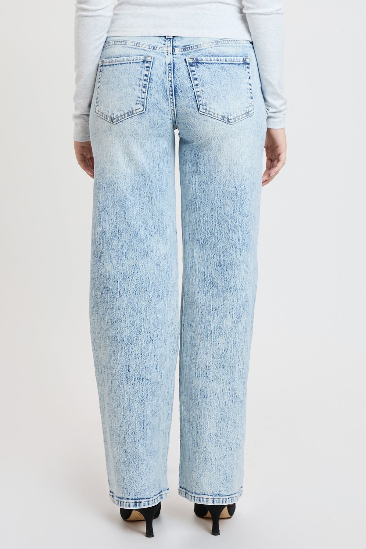 Luxe Britney Wide Leg Jeans