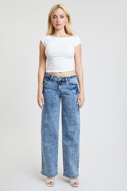Luxe Britney Wide Leg Jeans