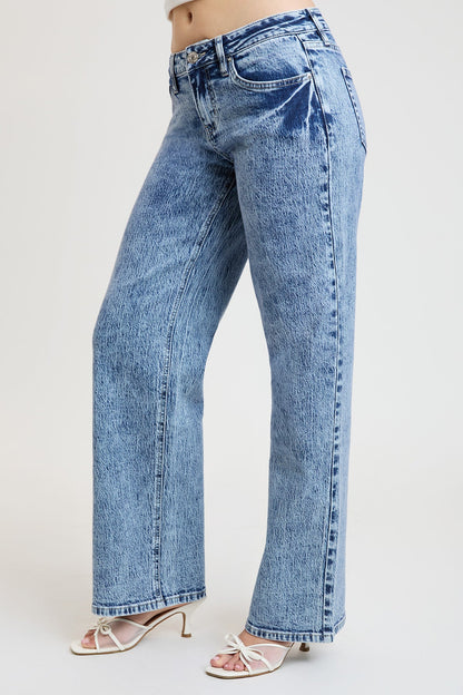 Luxe Britney Wide Leg Jeans