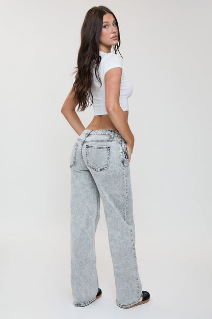 Luxe Britney Wide Leg Jeans