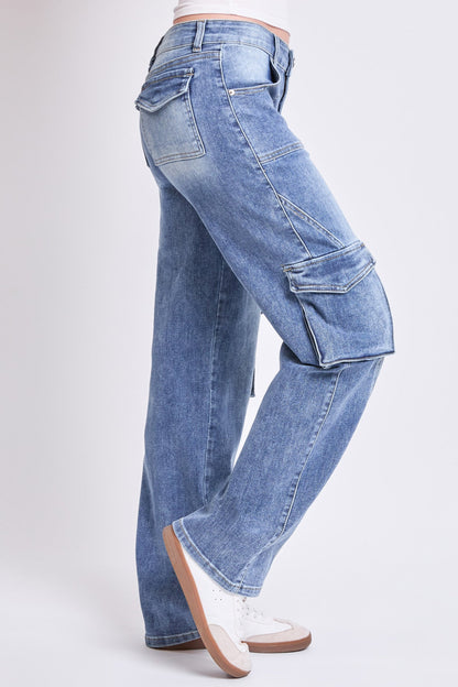 High Rise Skater Cargo Jeans