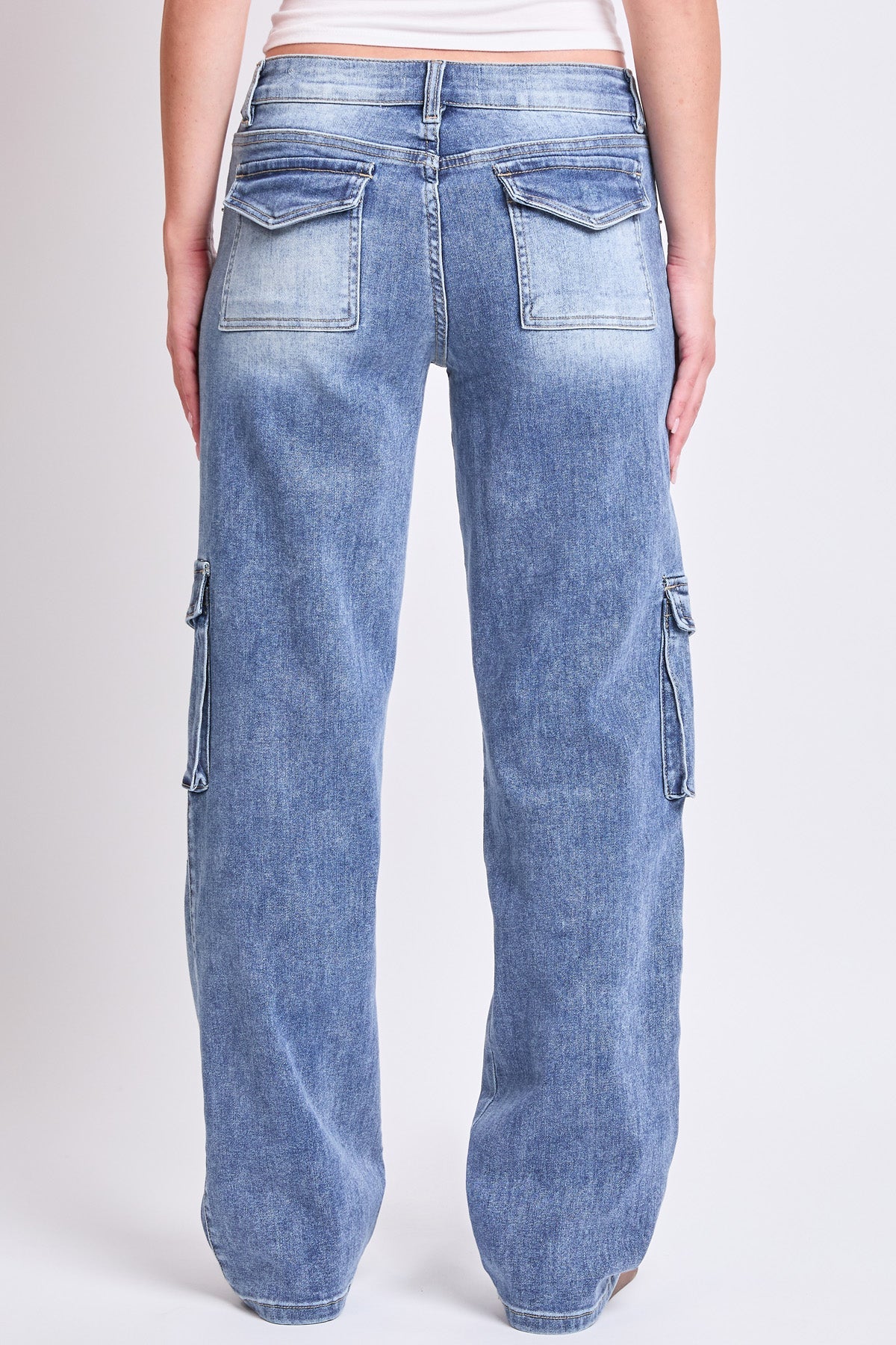 High Rise Skater Cargo Jeans