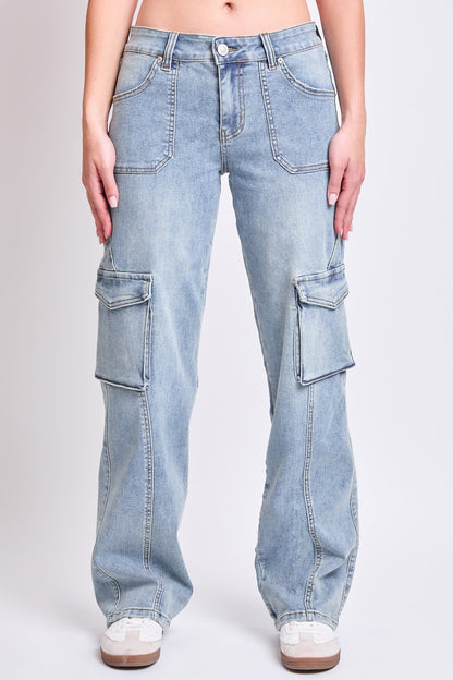 High Rise Skater Cargo Jeans