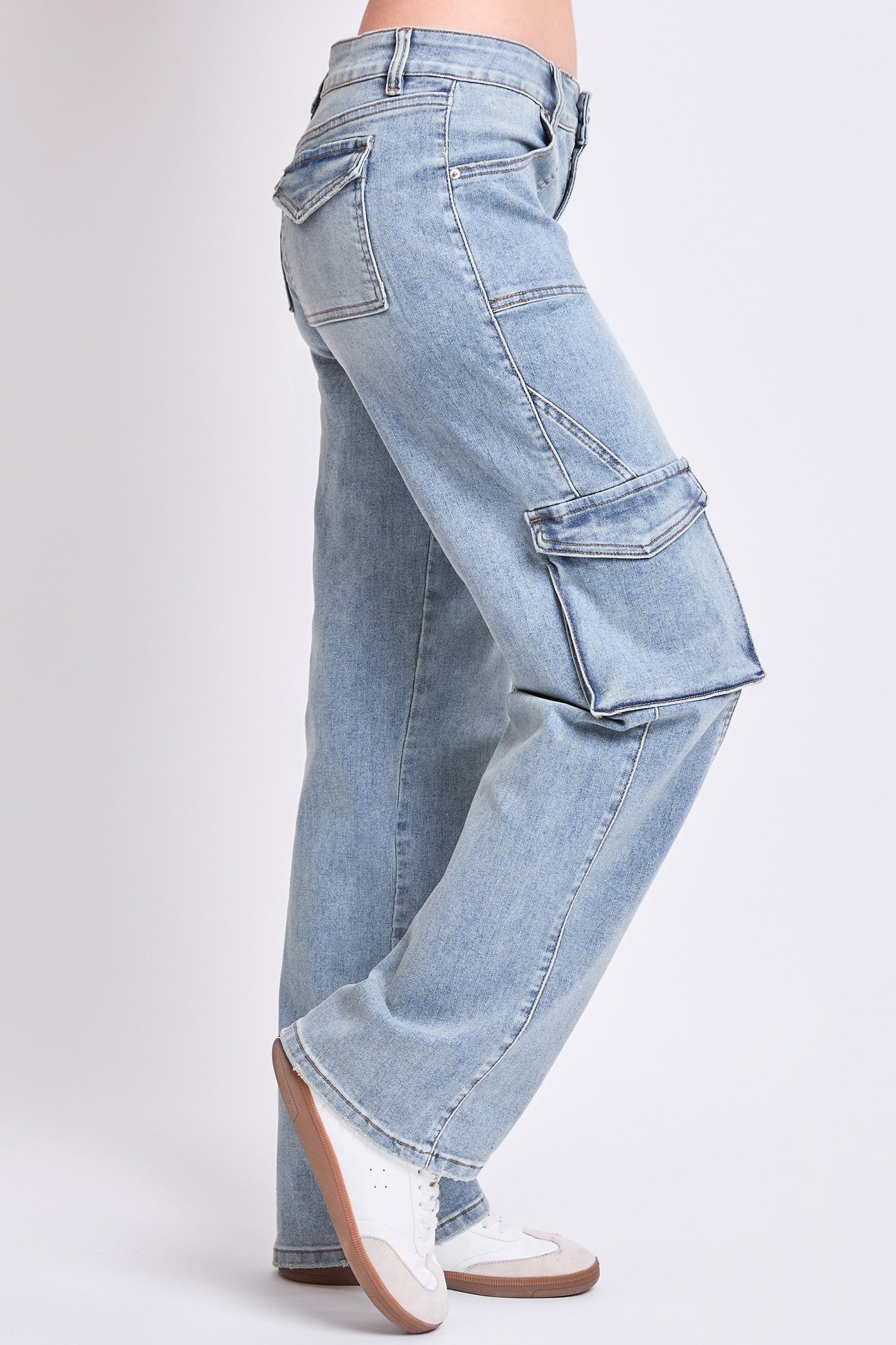 High Rise Skater Cargo Jeans